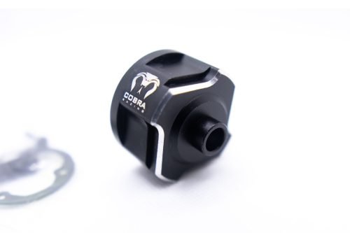 Traxxas Sledge Aluminum Diff Case F/R – Black CR Differential Housing