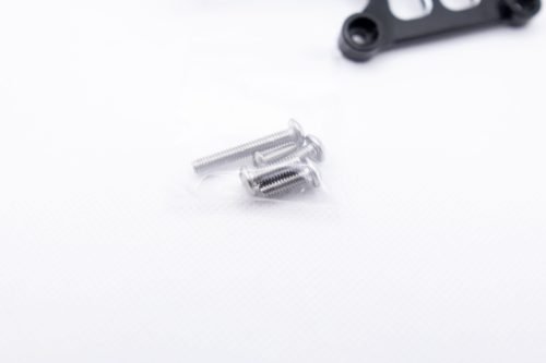 CR Traxxas X-Maxx Bellcrank Support Bracket - 7075 XMaxx Bellcrank Support Black