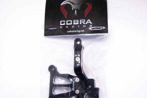 CR Traxxas X-Maxx Bellcrank Support Bracket - 7075 XMaxx Bellcrank Support Black