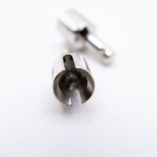 Cobra Racing Differential Output Drive Cups for 1/8 Traxxas Sledge - Silver