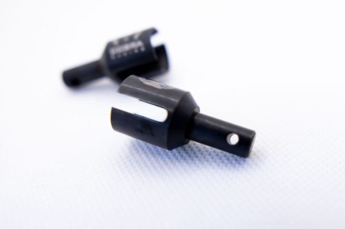 Cobra Racing Differential Output Drive Cups for 1/8 Traxxas Sledge - Black