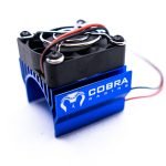 High-Performance Navy Blue RC Motor Cooling Fan for Traxxas, Arrma & More