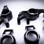 Cobra Racing Traxxas X-Maxx/XRT Knuckles & Hubs Set (complete) - Black