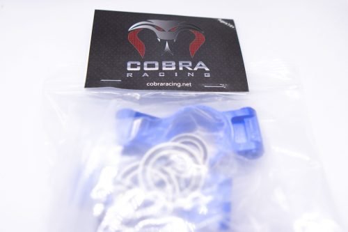 Cobra Racing Traxxas X-Maxx/XRT Knuckles & Hubs Set (complete)- Blue