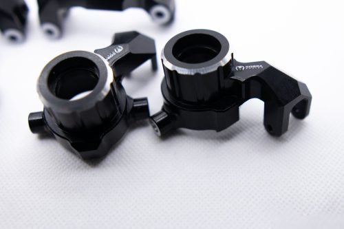 CR Aluminum Knuckle Set for Traxxas Maxx, WideMaxx & Maxx Slash (Black)