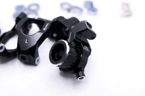 CR Aluminum Knuckle Set for Traxxas Maxx, WideMaxx & Maxx Slash (Black)