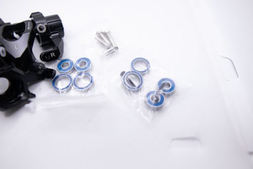 CR Aluminum Knuckle Set for Traxxas Maxx, WideMaxx & Maxx Slash (Black)