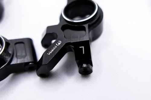 Cobra Racing Traxxas X-Maxx/XRT Knuckles & Hubs Set - Black