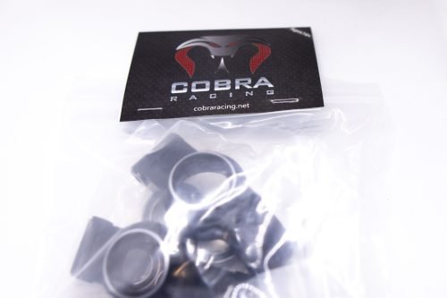 Cobra Racing Traxxas X-Maxx/XRT Knuckles & Hubs Set - Black