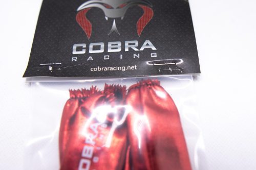 Waterproof Shock Dust Covers for 1/10 Traxxas Slash, Rustler, Stampede - Red