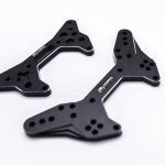 CR Shock Towers (F+R) – Fits Arrma Felony / Infraction / Limitless 1/7 - Black