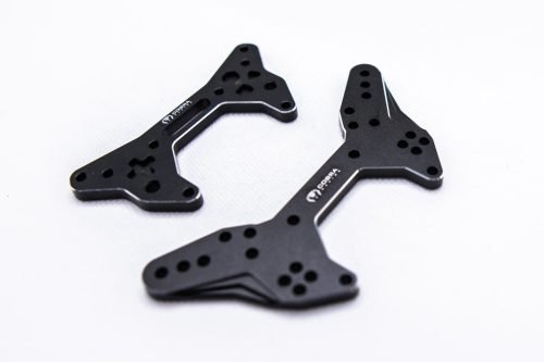 CR Shock Towers (F+R) – Fits Arrma Felony / Infraction / Limitless 1/7 - Black