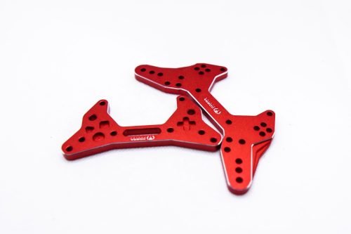 CR Shock Towers (F+R) – Fits Arrma Felony / Infraction / Limitless 1/7 - Red