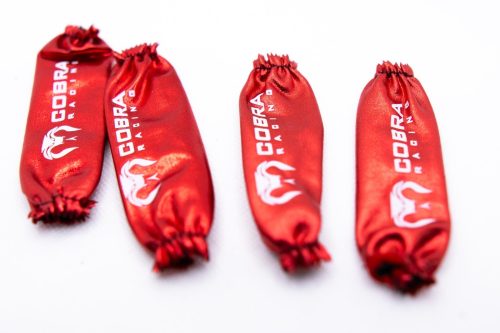 Waterproof Shock Dust Covers for 1/10 Traxxas Slash, Rustler, Stampede - Red