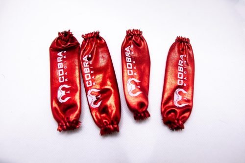 Waterproof Shock Dust Covers for 1/10 Traxxas Slash, Rustler, Stampede - Red