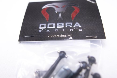 CR Traxxas MiniMaxx CVD Driveshaft Upgrade – 4PCS with Chrome Drive Cups
