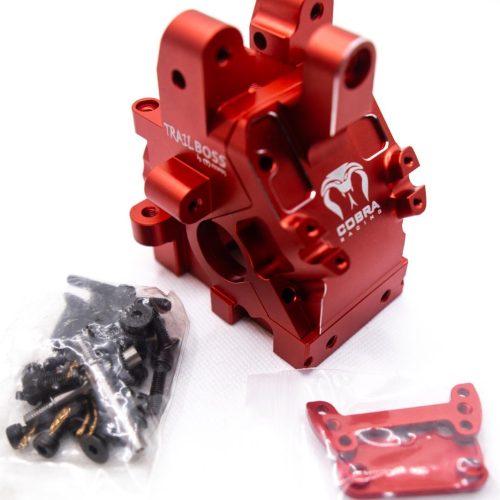 CR TrailBOSS Arrma 1/5 Front or Rear Differential Housing – Red