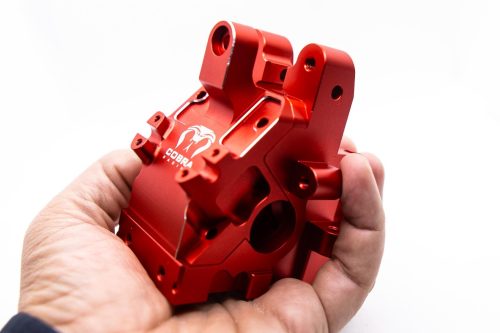 CR TrailBOSS Arrma 1/5 Front or Rear Differential Housing – Red