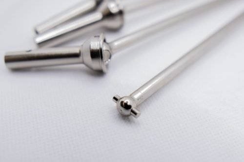 CR Arrma 6S CVD Set (4) – 4041 steel - wide compatibility! Silver