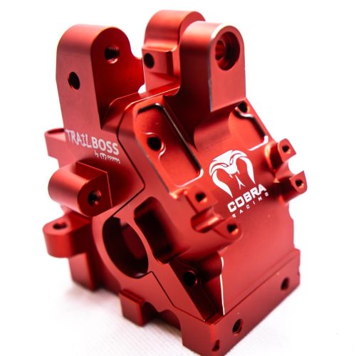 CR TrailBOSS Arrma 1/5 Front or Rear Differential Housing – Red