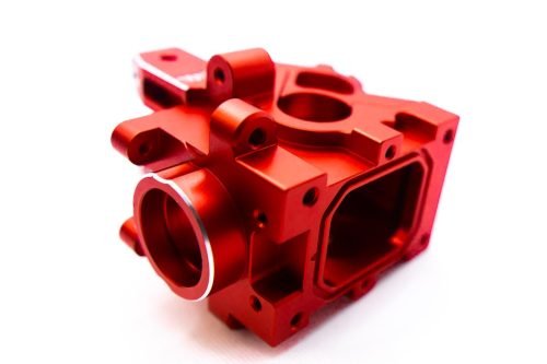 CR TrailBOSS Arrma 1/5 Front or Rear Differential Housing – Red