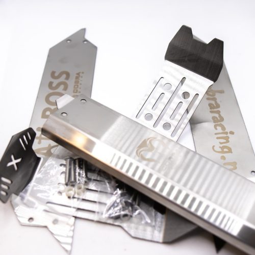 CR - TrailBOSS Traxxas Maxx / WideMaxx Complete Stainless Steel Armor Set