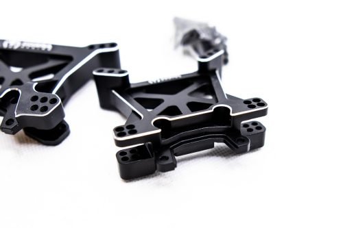 CR Traxxas Jato BL-2S & VXL-4S 4x4 Black Aluminum Shock Towers – Complete Set