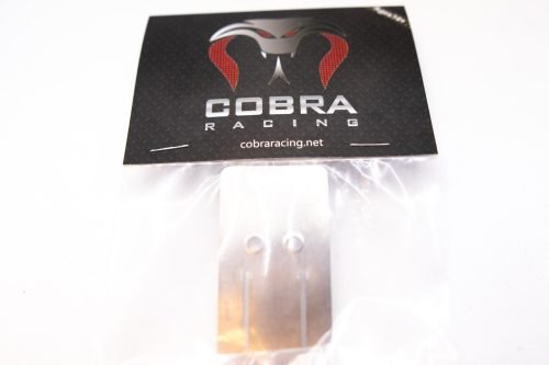 CR MiniMaxx Steel Wheelie Bar - Blue with Rubber Tires