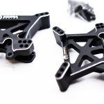 CR Traxxas Jato BL-2S & VXL-4S 4x4 Black Aluminum Shock Towers – Complete Set