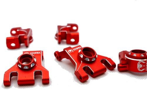 Cobra Racing EHD Knuckle, C-Hub & Rear Axle Carrier Set - Fits 4x4 Slash Rustler