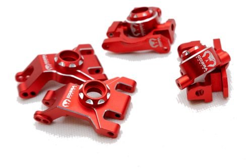 Cobra Racing EHD Knuckle, C-Hub & Rear Axle Carrier Set - Fits 4x4 Slash Rustler