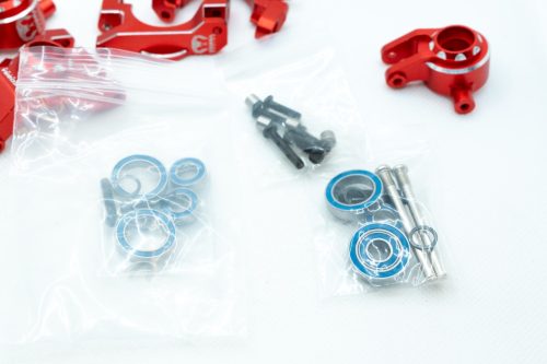 Cobra Racing EHD Knuckle, C-Hub & Rear Axle Carrier Set - Fits 4x4 Slash Rustler
