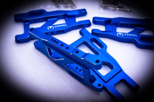 CR 7075 Blue EHD Aluminum A-Arms – Slash, Rustler, Stampede, XO-1 & More
