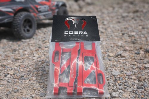 CR 7075 Red EHD Aluminum A-Arms – Slash, Rustler, Stampede, XO-1 & More