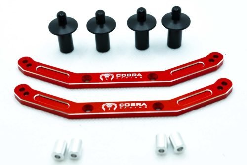 Cobra Racing EHD Body Post Mount Plate – Traxxas 4x4 | 7075-T6 Aluminum