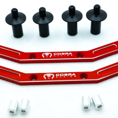 Cobra Racing EHD Body Post Mount Plate – Traxxas 4x4 | 7075-T6 Aluminum