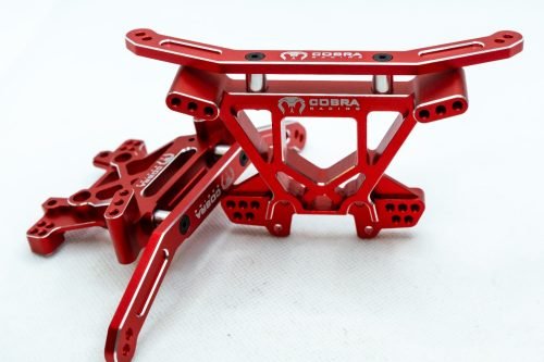 Cobra Racing EHD Body Post Mount Plate – Traxxas 4x4 | 7075-T6 Aluminum