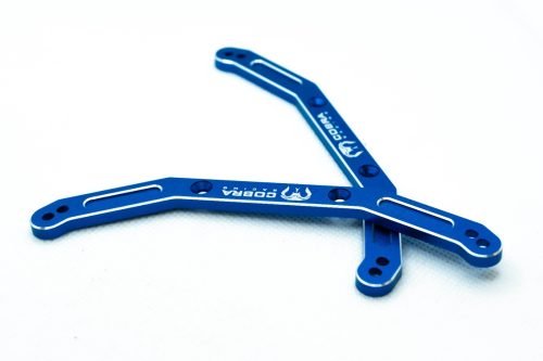 Cobra Racing EHD Body Post Mount Plate – Traxxas 4x4 | 7075-T6 Aluminum - Blue