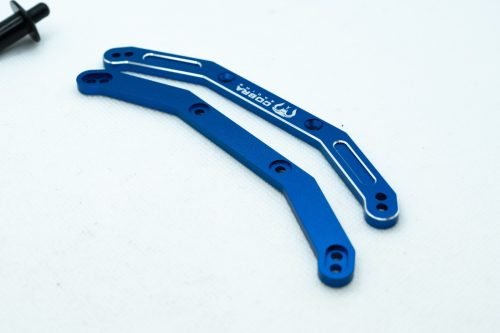 Cobra Racing EHD Body Post Mount Plate – Traxxas 4x4 | 7075-T6 Aluminum - Blue