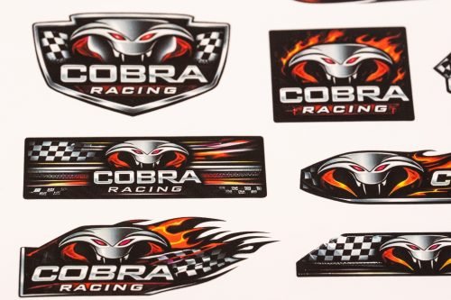Cobra Racing Stickers – S2 Racing Edition