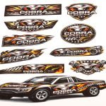 Cobra Racing Stickers – S1 Racing Edition