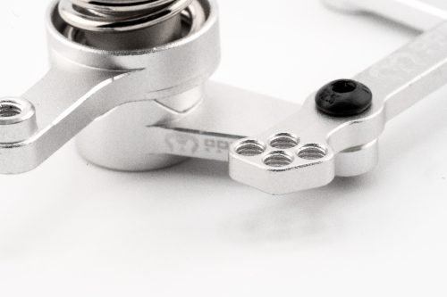 Cobra Racing 2WD Bellcrank for Traxxas Slash Rustler Bandit Stampede - Silver