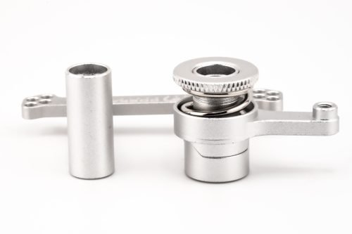 Cobra Racing 2WD Bellcrank for Traxxas Slash Rustler Bandit Stampede - Silver