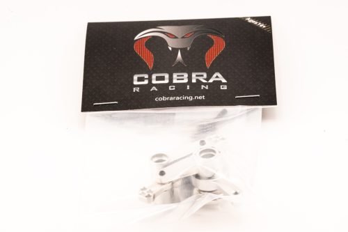 Cobra Racing 2WD Bellcrank for Traxxas Slash Rustler Bandit Stampede - Silver