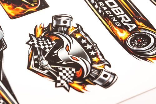 Cobra Racing Stickers – S1 Racing Edition