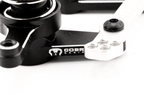 Cobra Racing 2WD Bellcrank for Traxxas Slash Rustler Bandit Stampede - Black