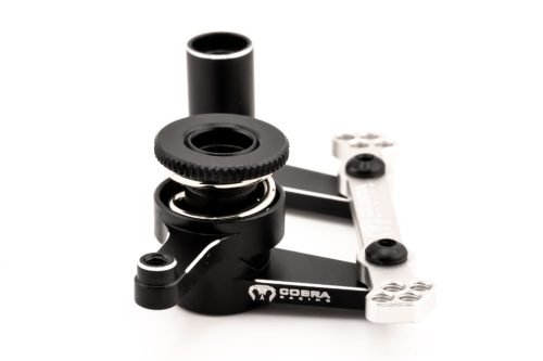 Cobra Racing 2WD Bellcrank for Traxxas Slash Rustler Bandit Stampede - Black