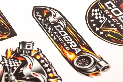 Cobra Racing Stickers – S1 Racing Edition
