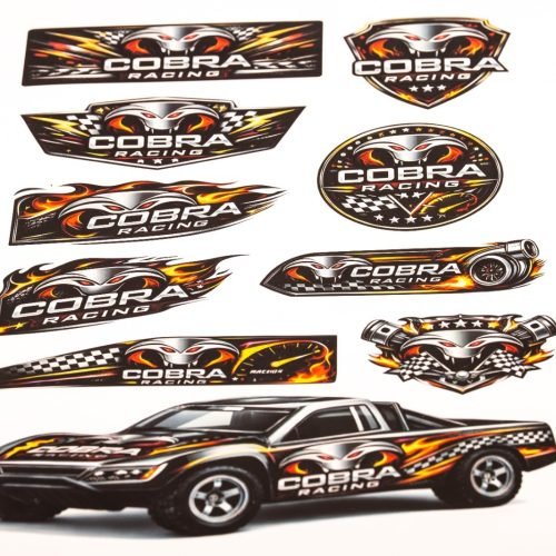 Cobra Racing Stickers – S1 Racing Edition