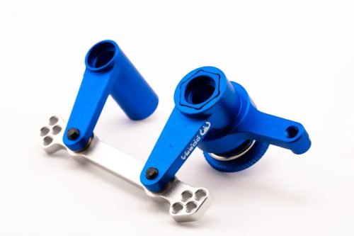 Cobra Racing 2WD Bellcrank for Traxxas Slash Rustler Bandit Stampede - Blue